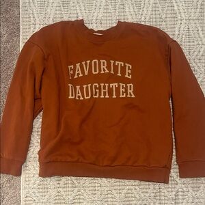Favorite Daughter Terracotta Sweatshirt